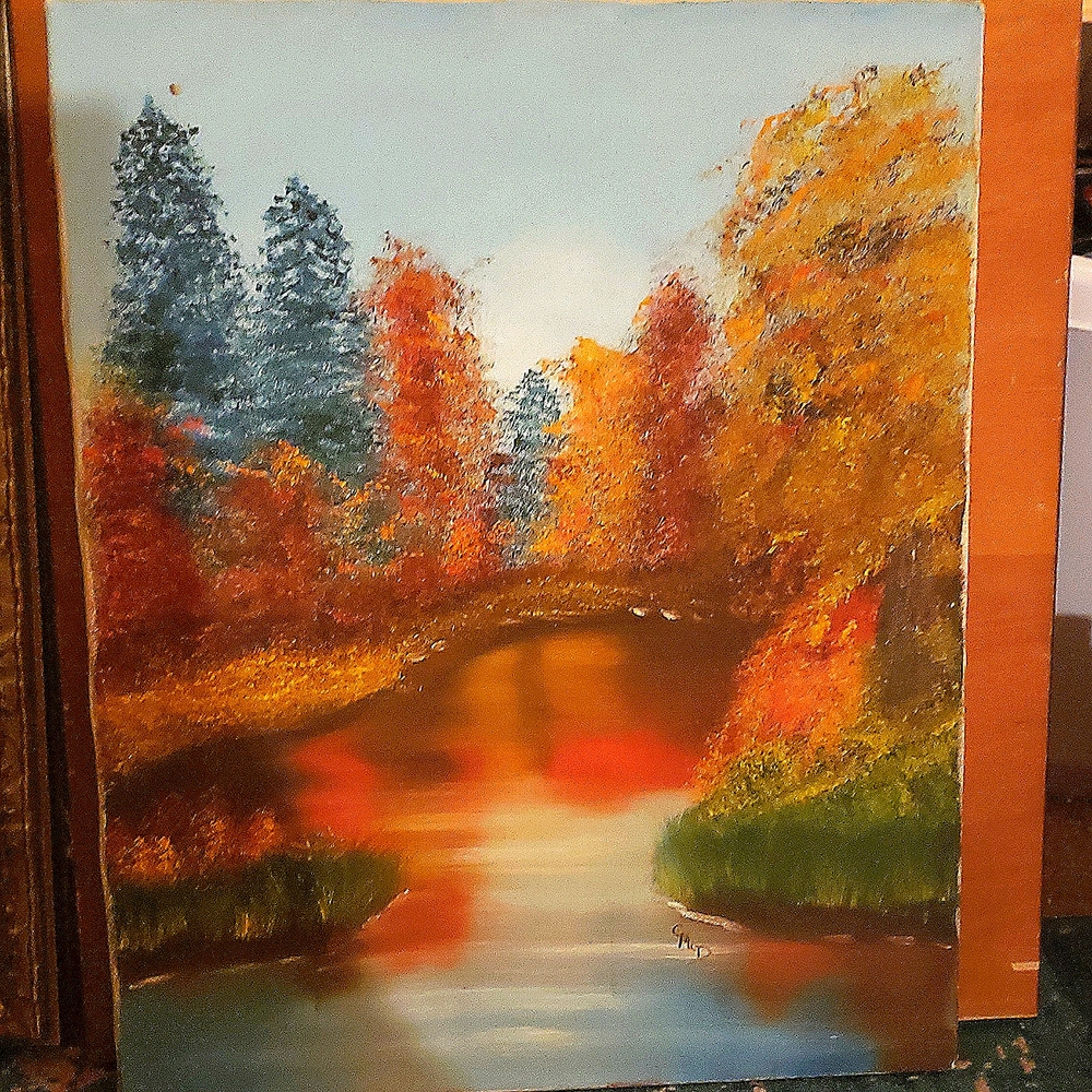 Beautiful vintage painting